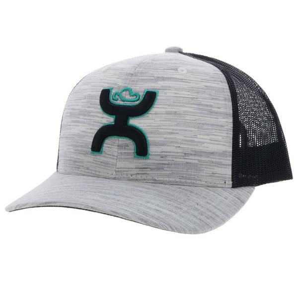 "Sterling" Grey/Black Snapback Hat