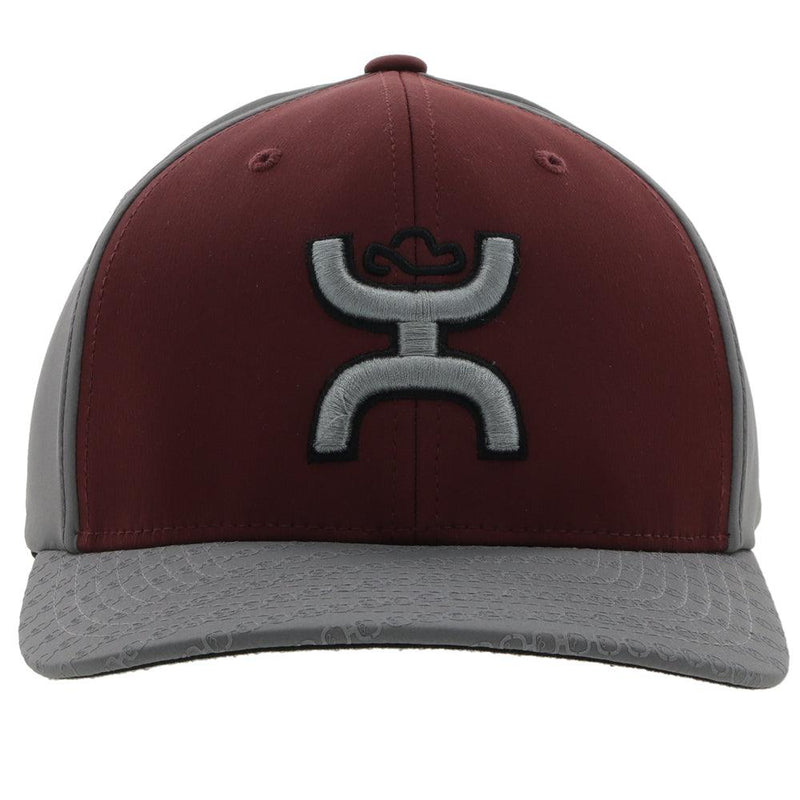 "Solo III " Maroon/Grey Flexfit Hat