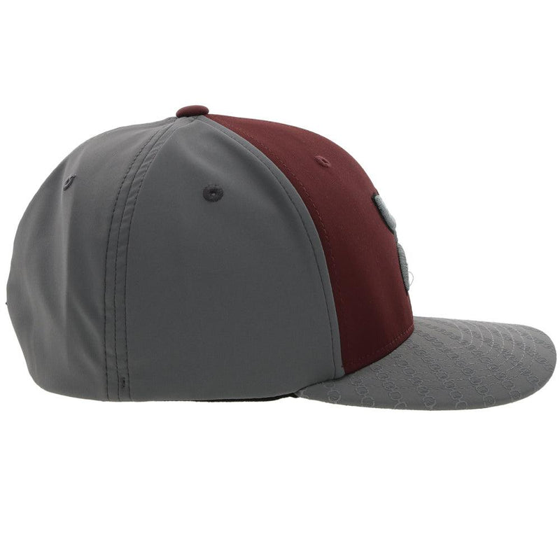 "Solo III " Youth Maroon/Grey Flexfit Hat