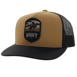 Tan and black Cheyenne snapback hat