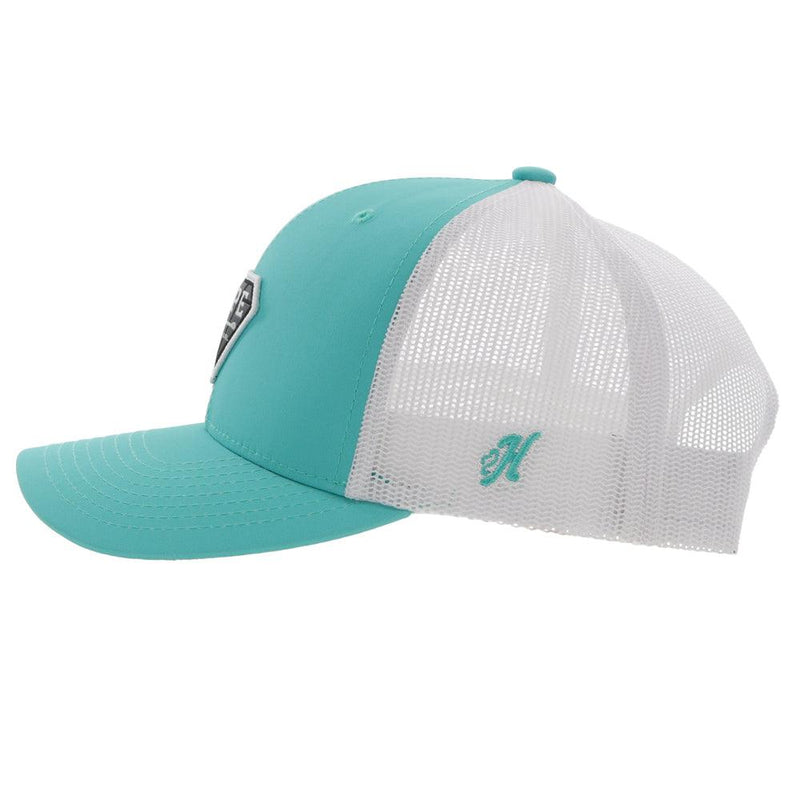 RLAG Turquoise/White Hat