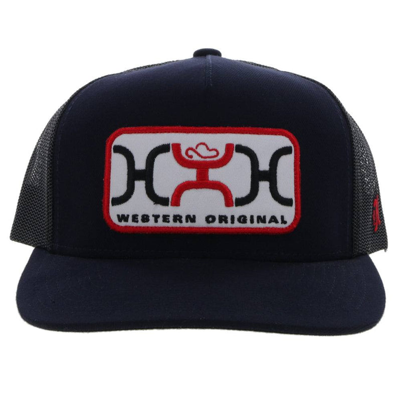 "Loop" Navy/Black Hat