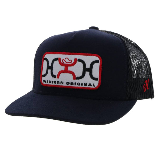 "Loop" Navy/Black Hat