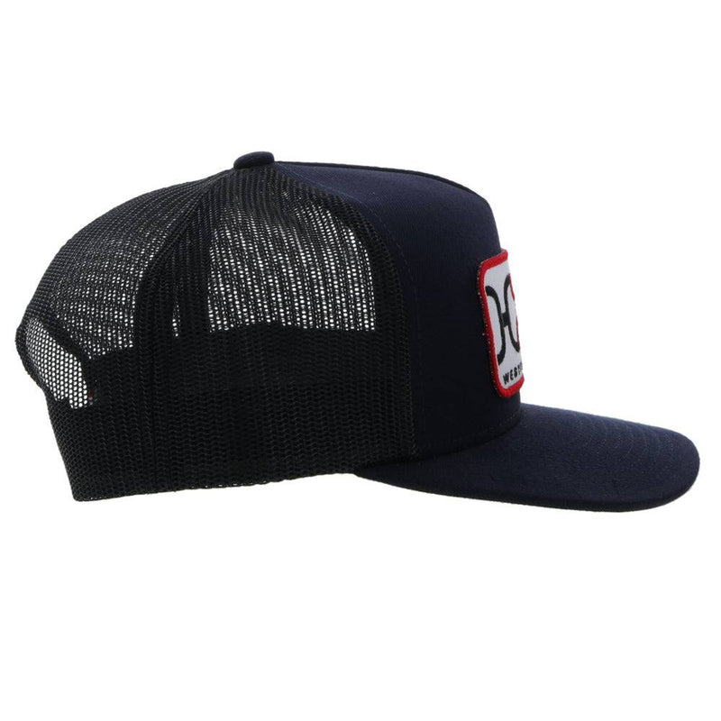 "Loop" Navy/Black Hat