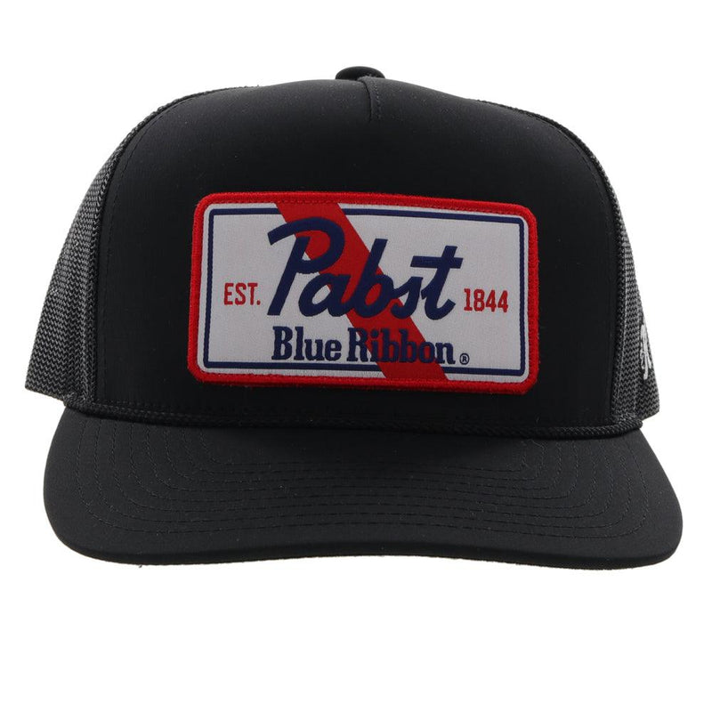 "Pabst Blue Ribbon" Hat, Black