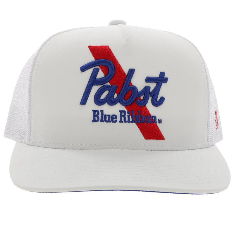 "Pabst Blue Ribbon" Hat, White