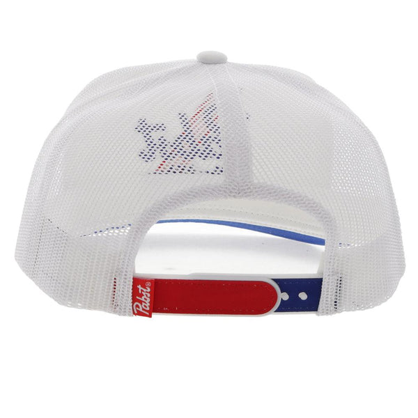 "Pabst Blue Ribbon" Hat, White