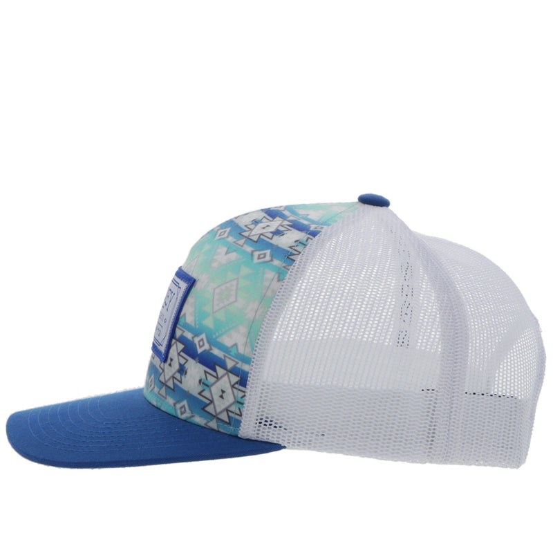 Youth "Doc" Teal/White w/Aztec Hat