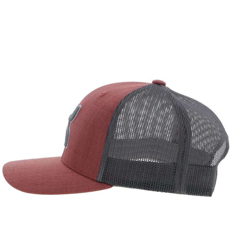 "Sterling" Salmon /Grey Hat