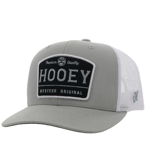 "Trip" Grey/White Hat