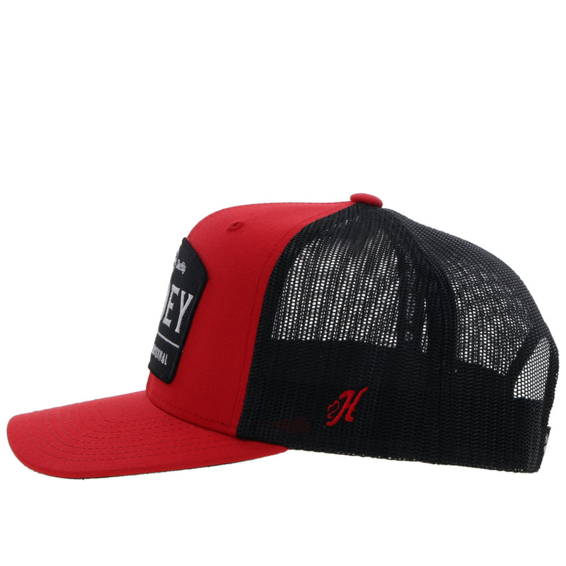 "Trip" Red/Black Hat