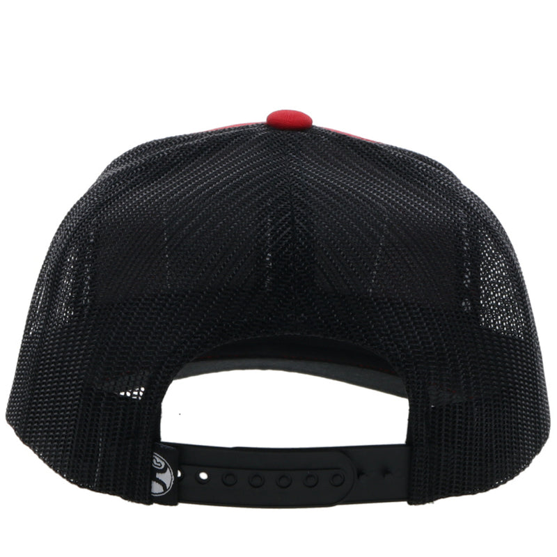 "Trip" Red/Black Hat