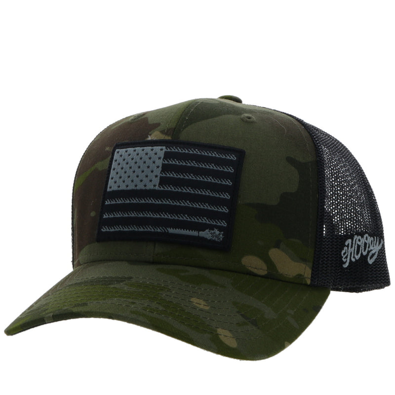 "Liberty Roper" Dark Camo/Black Hat