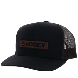 "Lock-Up" Black/Brown Snapback Hat