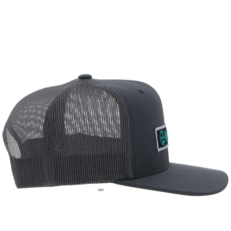 "Lock Up" Grey Snapback Hat