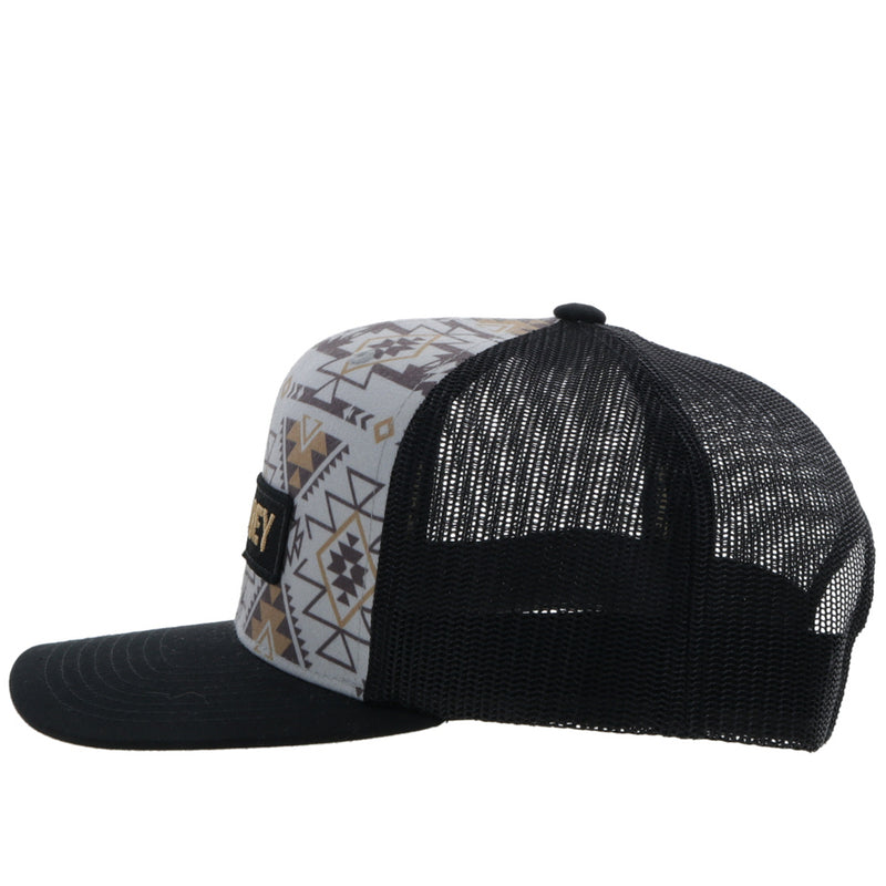 "Lock-Up" Grey/Black w/Aztec Hat