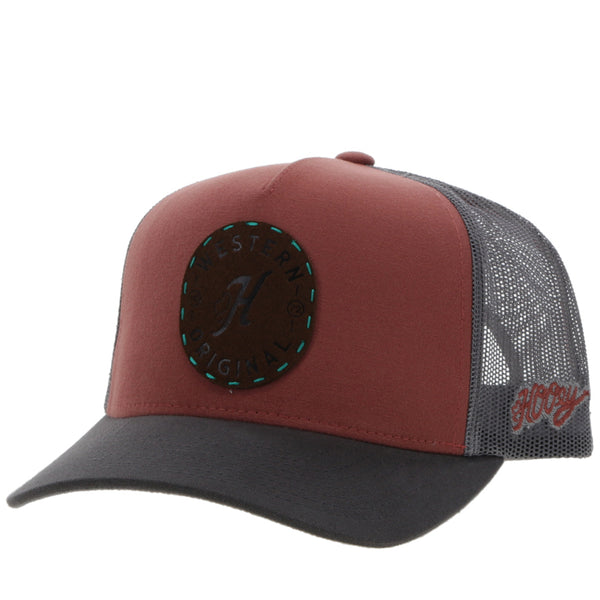 "Spur" Salmon/ Grey Hat