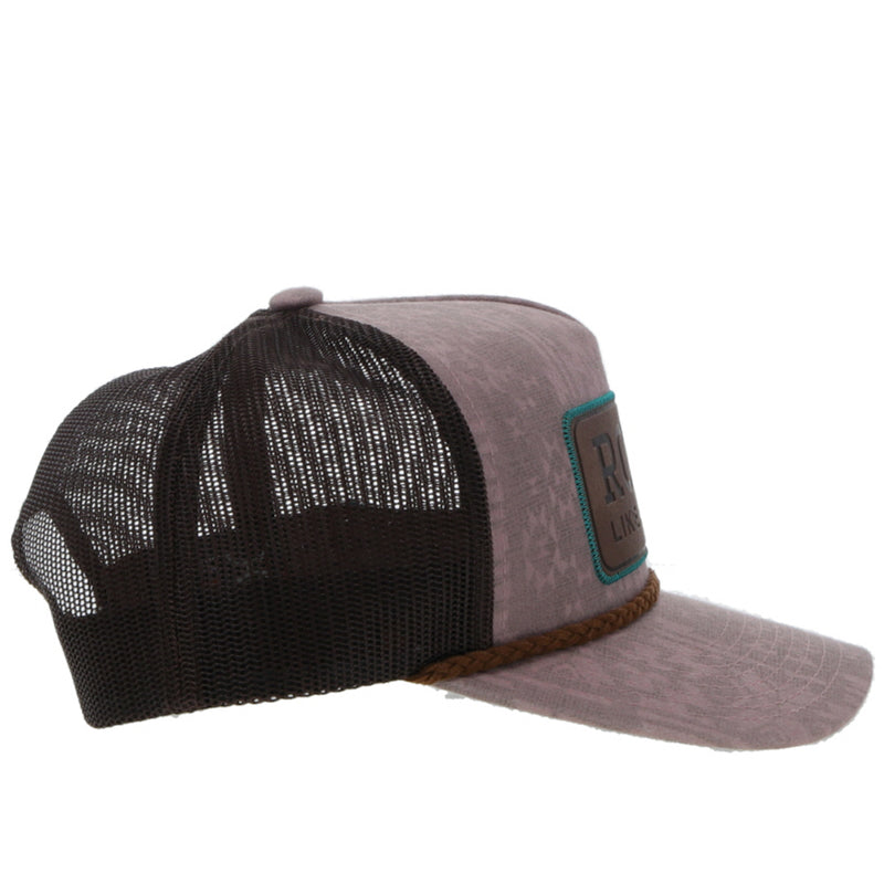 Youth RLAG Pink /Brown Aztec Hat