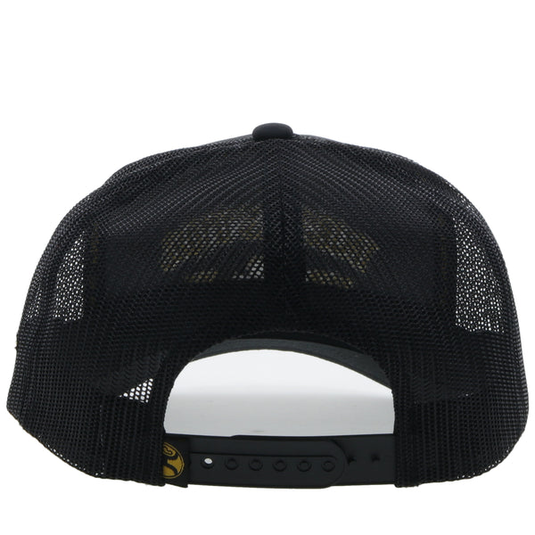 "Resistol" Black w/Gold Stitching Hat