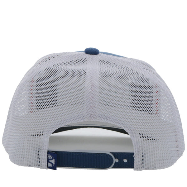 "Loop" Blue/White Hat