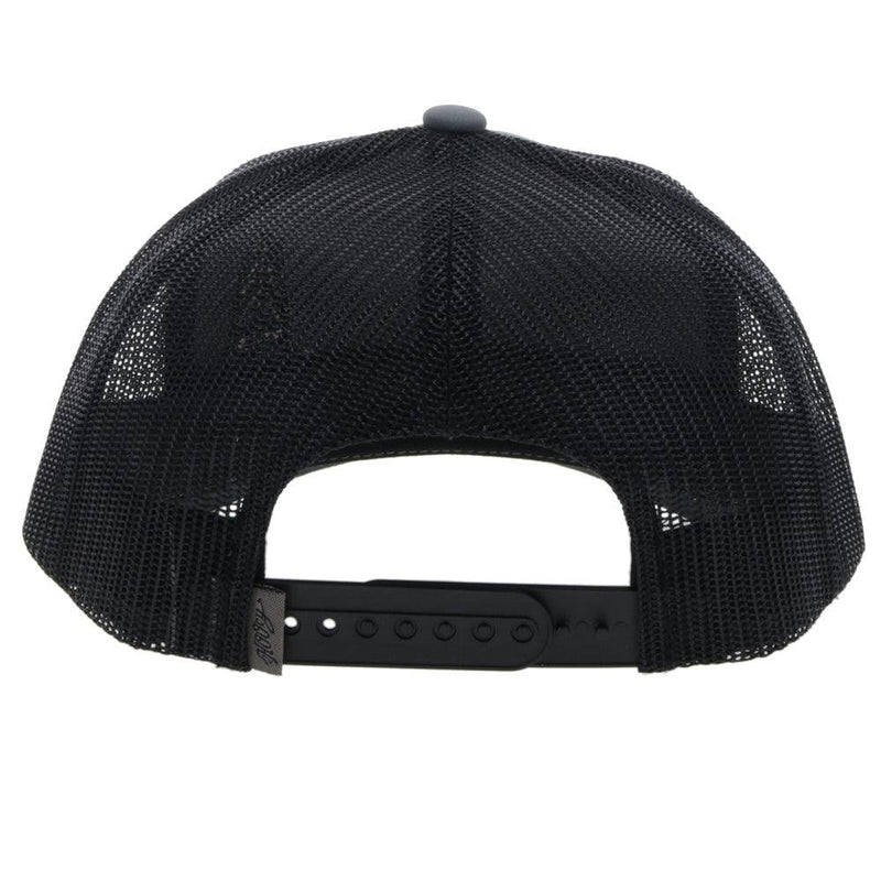 "HOG" Grey/Black Hat