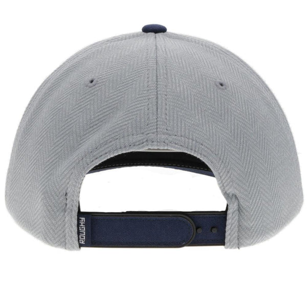 "Hawk" Grey/Gold/Navy Hat