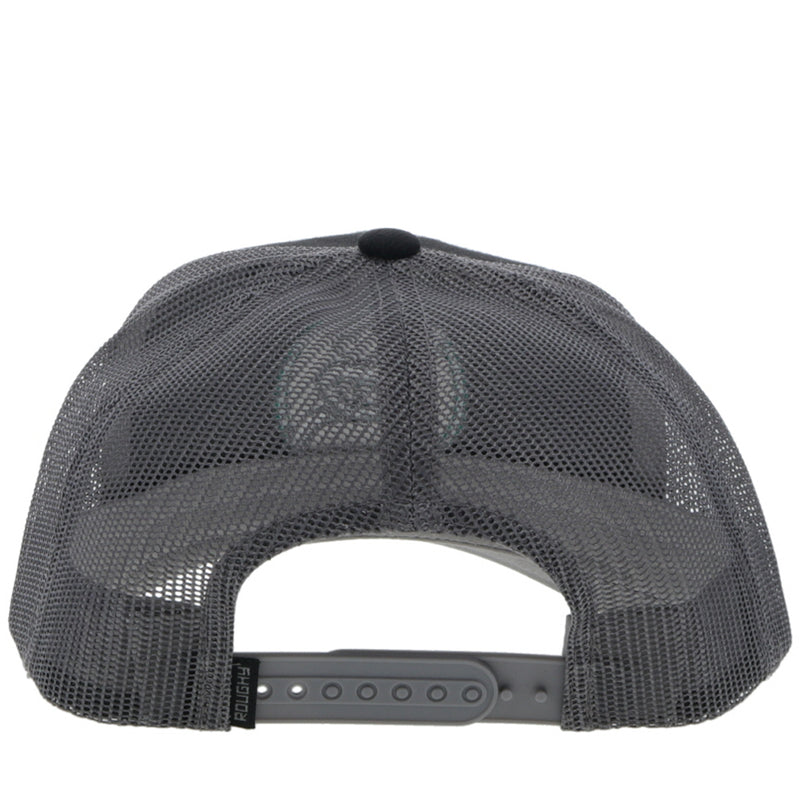 "Strap" Roughy Black/Grey Hat