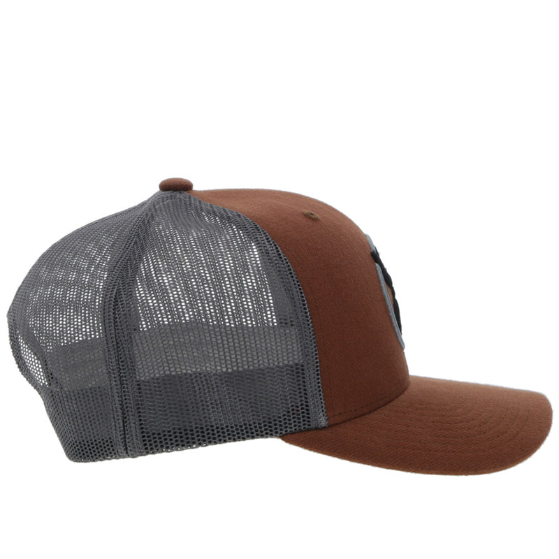 "Strap" Roughy Orange/Grey Hat