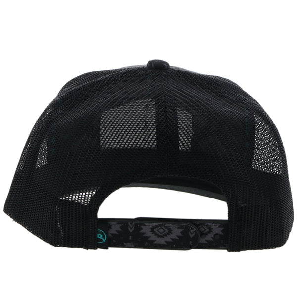 "Tribe" Black w/ Aztec Print Hat