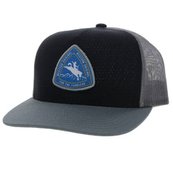 "Summit" Black/Grey Hat