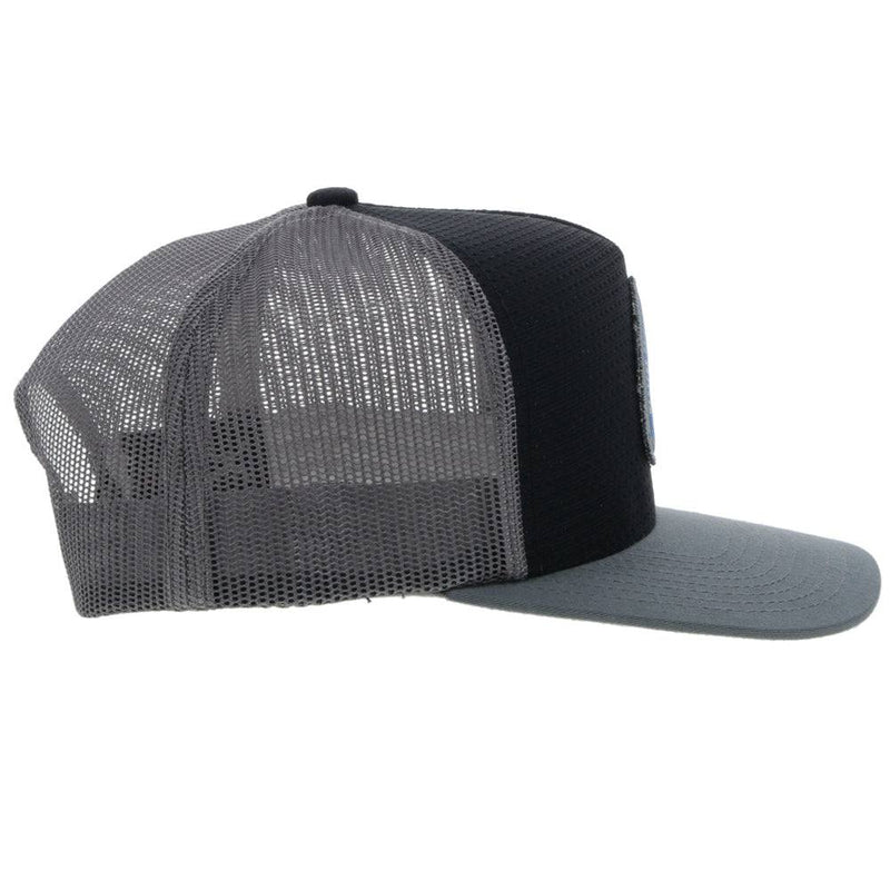 "Summit" Black/Grey Hat