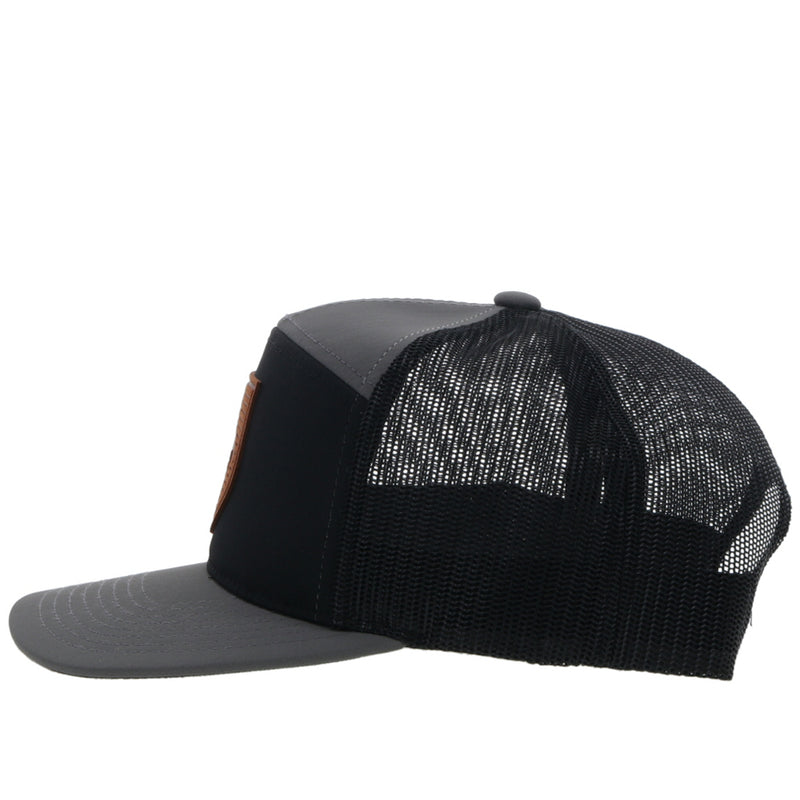 "Riggin" Grey/Black Hat