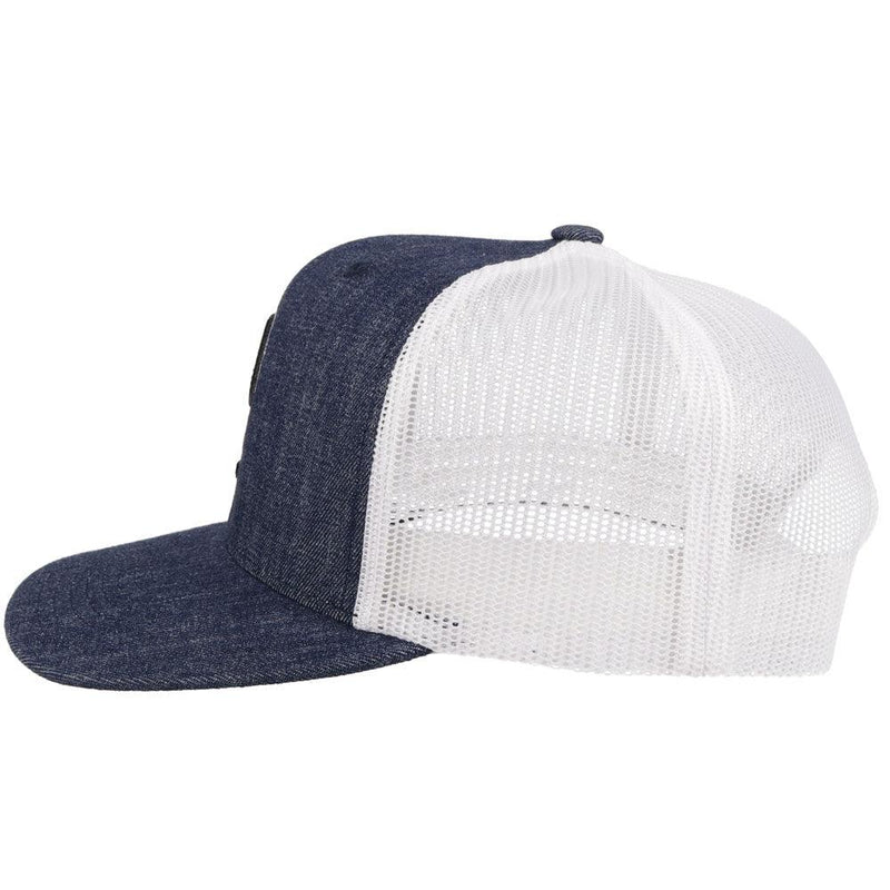 "Punchy" Hat, Navy/White