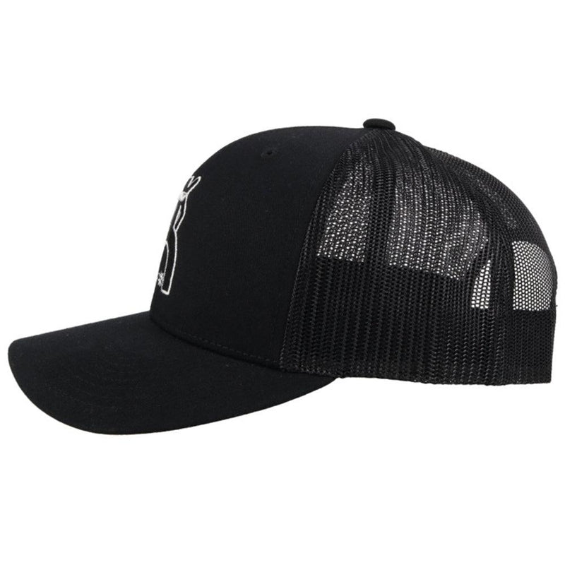 "Punchy" Snapback Black Hat