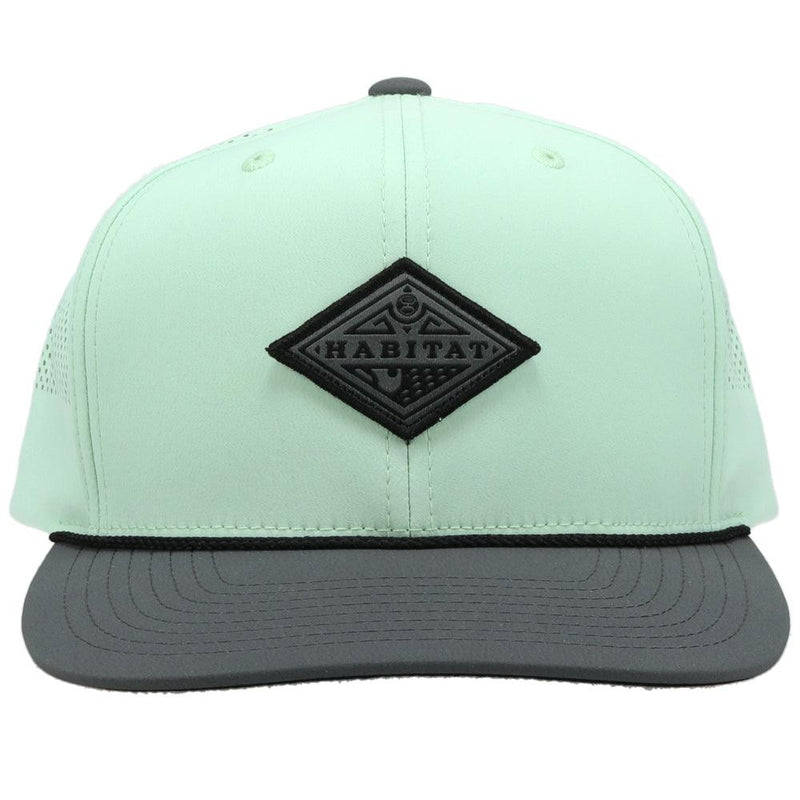 "Graphite" Teal Hat