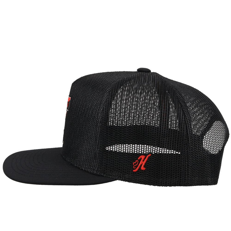 Black Texas Tech Hat w/ Double T Logo