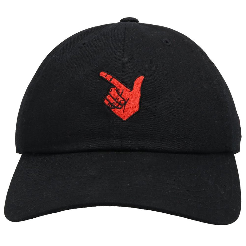 Black Texas Tech Hat w/ Guns Up Logo