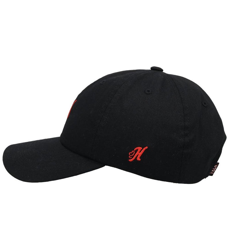 Black Texas Tech Hat w/ Guns Up Logo