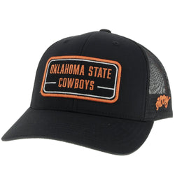 "Oklahoma State" Hat, Black Patch