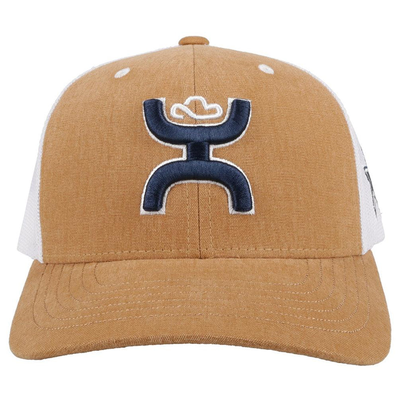 "Dallas Cowboys" Hat w/ Hooey Logo (Tan/White)