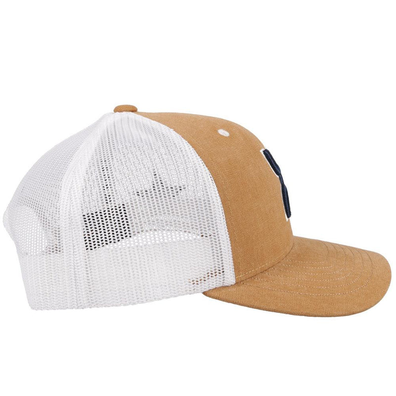 "Dallas Cowboys" Hat w/ Hooey Logo (Tan/White)