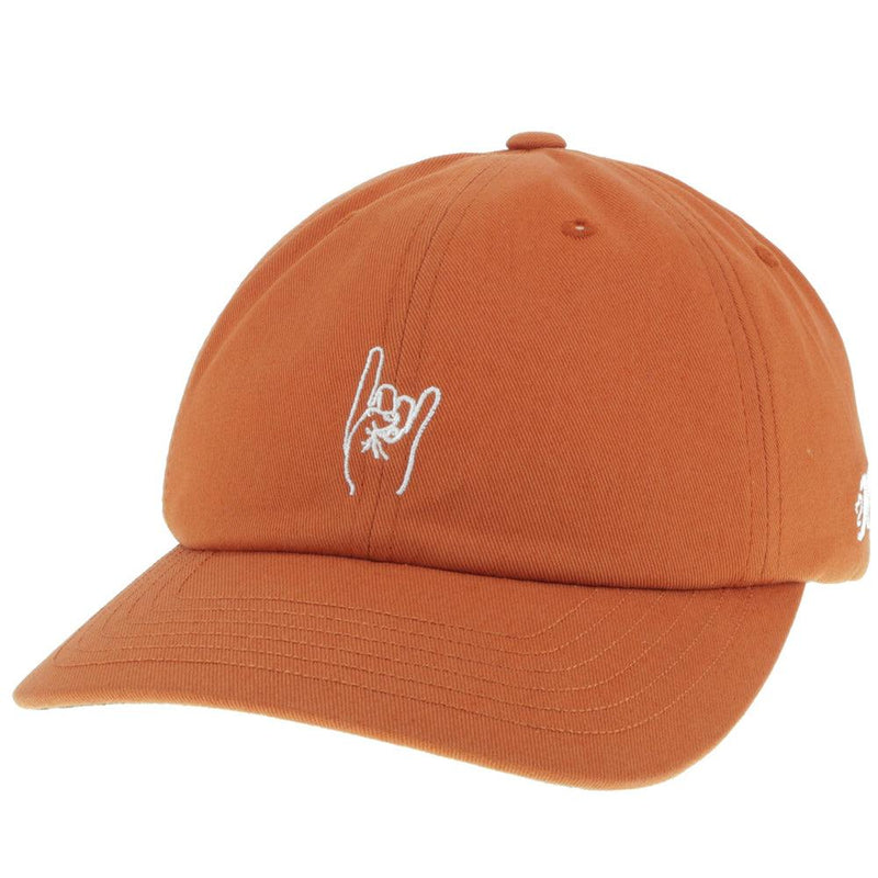 Texas Longhorns Dad Hat w/ "Hook 'Em" Horns Sign