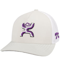 texas university hat with hooey roughy man logo