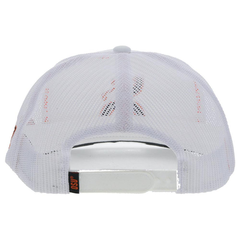 "Oklahoma State" White w/ Hooey Golf Logo