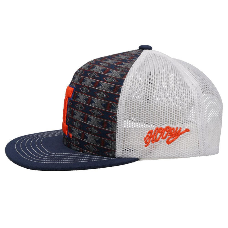 University of Illinois Hat Blue/Orange w/Illinois Logo (Orange)