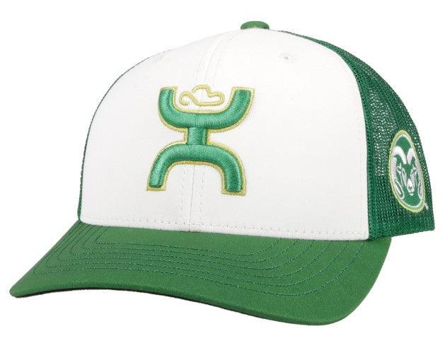 Colorado State White/Green Hat