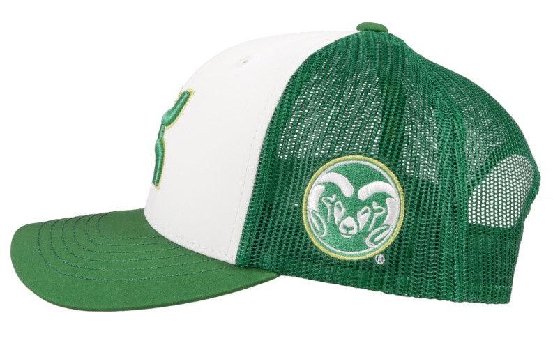 Colorado State White/Green Hat