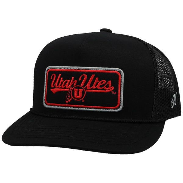 University of Utah Hat Black