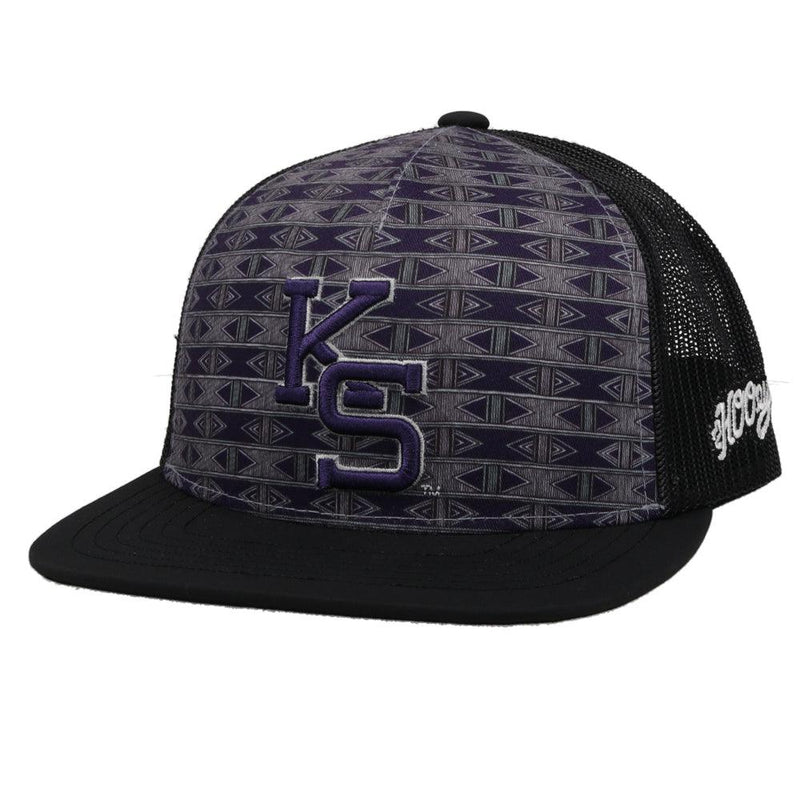 Kansas State University Purple/White, "KS" Logo