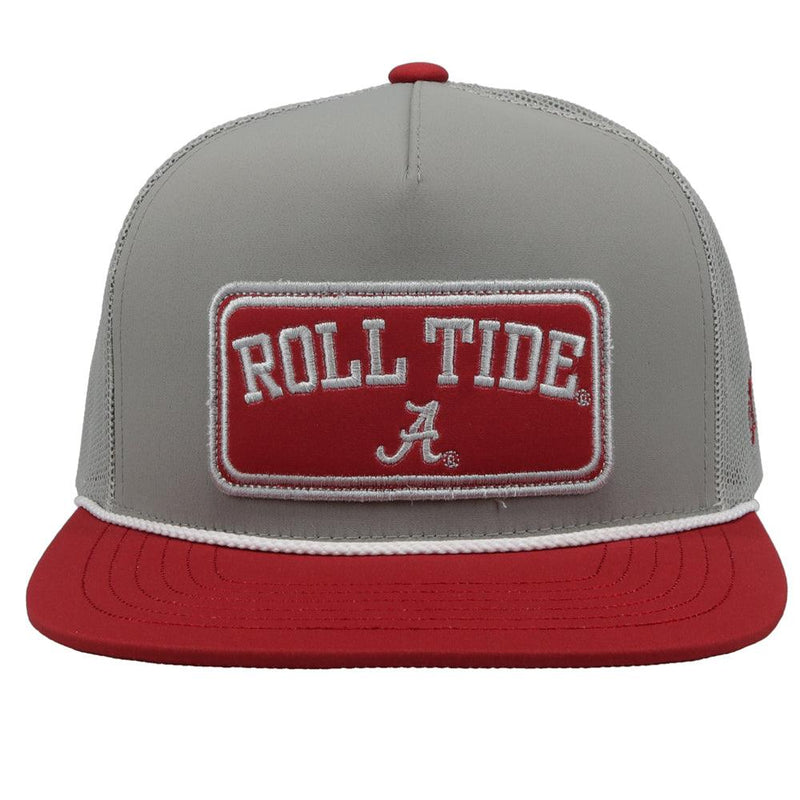 University of Alabama Grey/White w/Crimson/White Patch